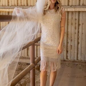 Night Life dress Ivory